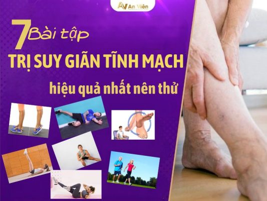 Bài tập trị suy giãn tĩnh mạch