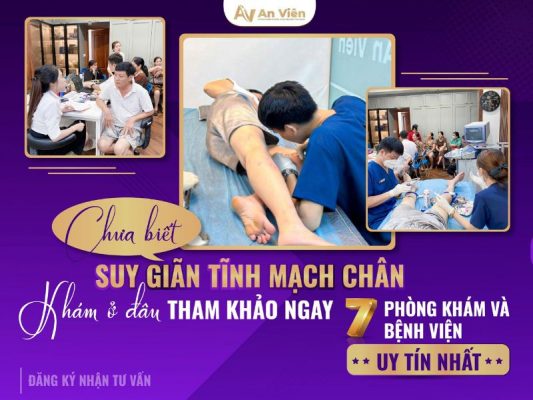 suy giãn tĩnh mạch chân khám ở đâu