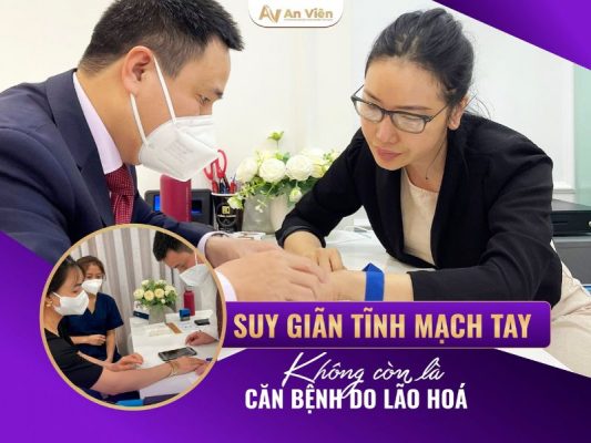 suy giãn tĩnh mạch tay