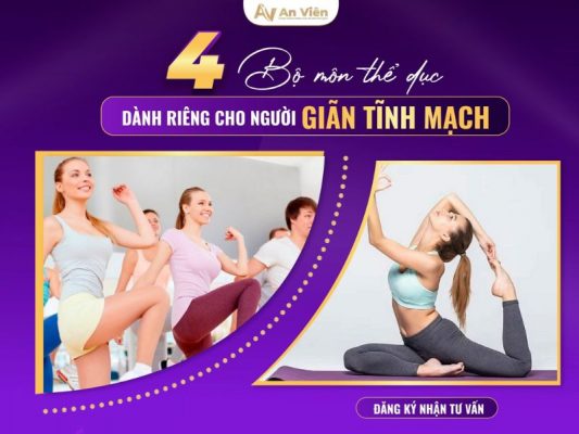 thể dục cho người giãn tĩnh mạch