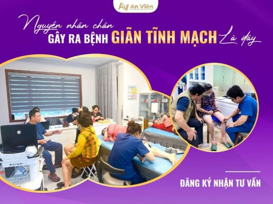 nguyên nhân gây bệnh giãn tĩnh mạch