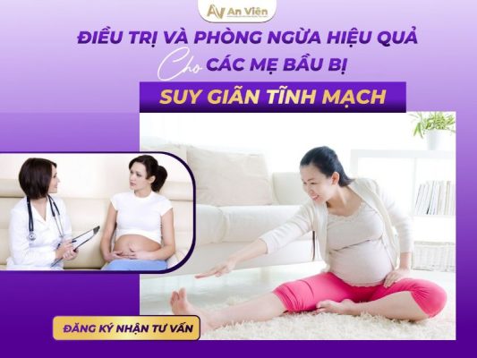 bầu bị giãn tĩnh mạch ở chân