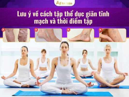 cách tập thể dục giãn tĩnh mạch