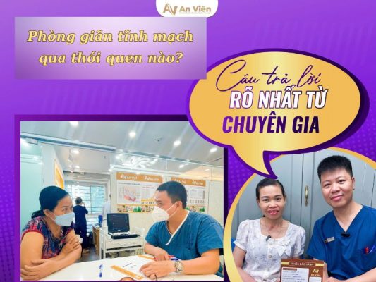 cách phòng ngừa giãn tĩnh mạch