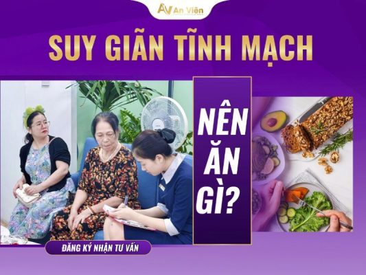 suy giãn tĩnh mạch nên ăn gì